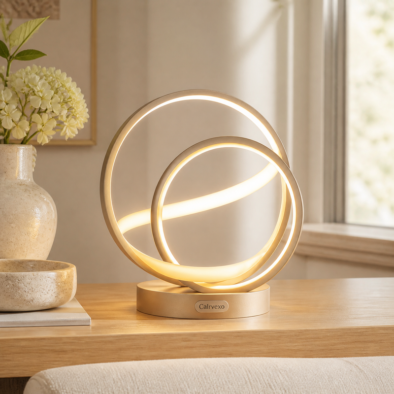 Aureline Halo Shelf Lamp