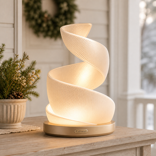 Pinewhorl Spiral Porch Light by Calrvexo